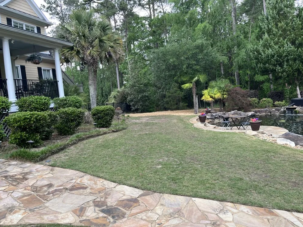 Top-rated outdoor landscaping for year-round maintenance in Hephzibah, GA by Clean Green Lawn & Landscape