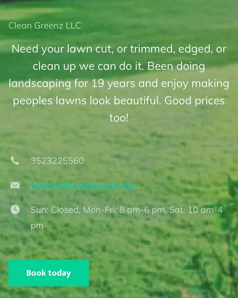 Custom yard maintenance in Ocala, FL by Clean Greenz