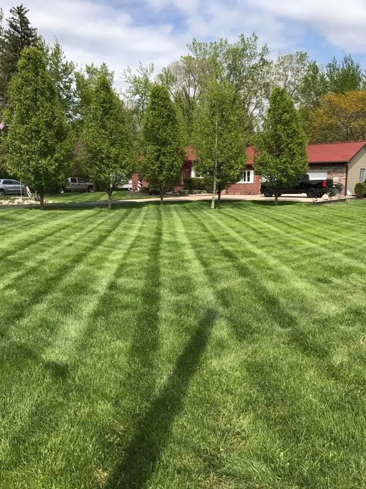 Custom lawn mowing service in Temperance, MI by Clean It Up Property Services