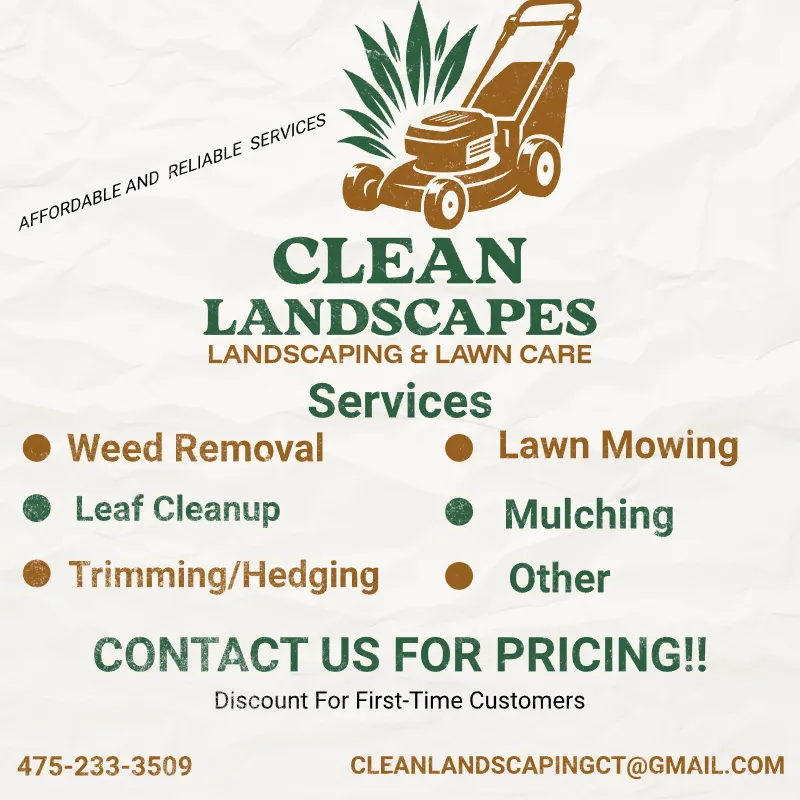 Local landscaping services in Waterbury, CT by Clean Landscapes