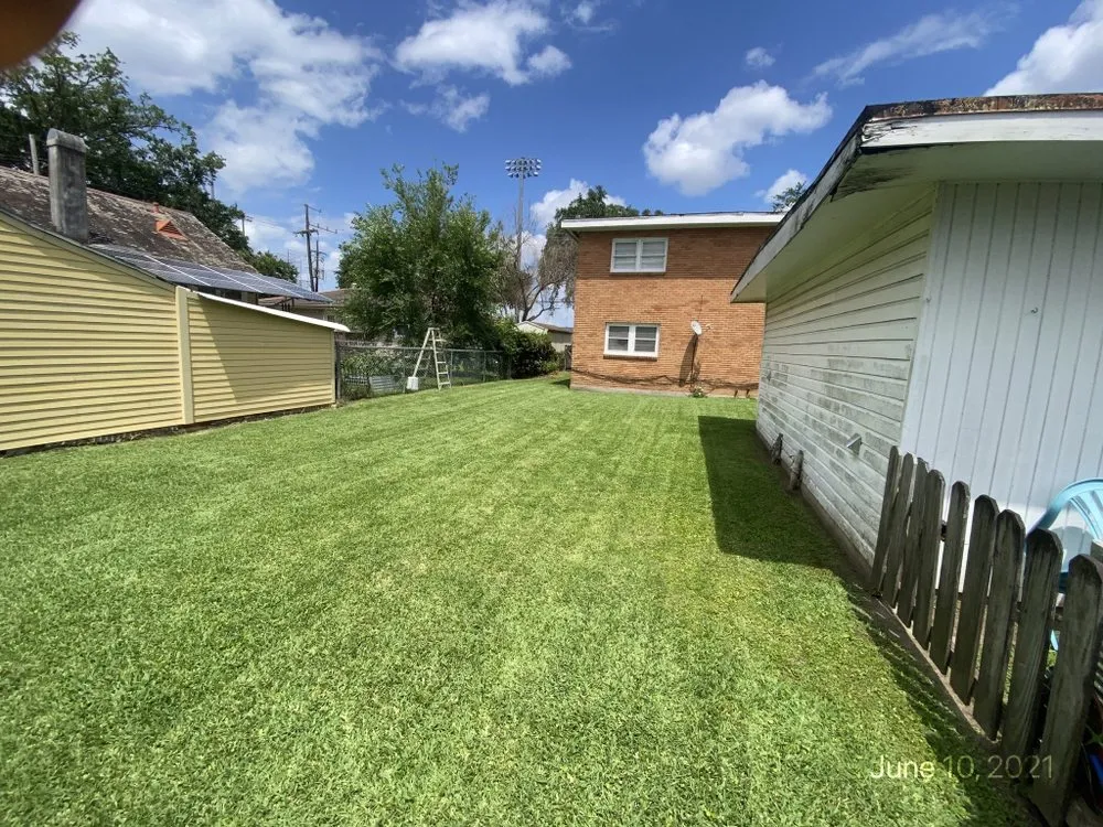 Local landscape installation in New Orleans, LA by Clean Leaf Lawn Services