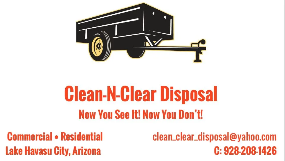 Reliable yard cleanup service for residential properties across Lake Havasu City, AZ - Clean N Clear Disposal