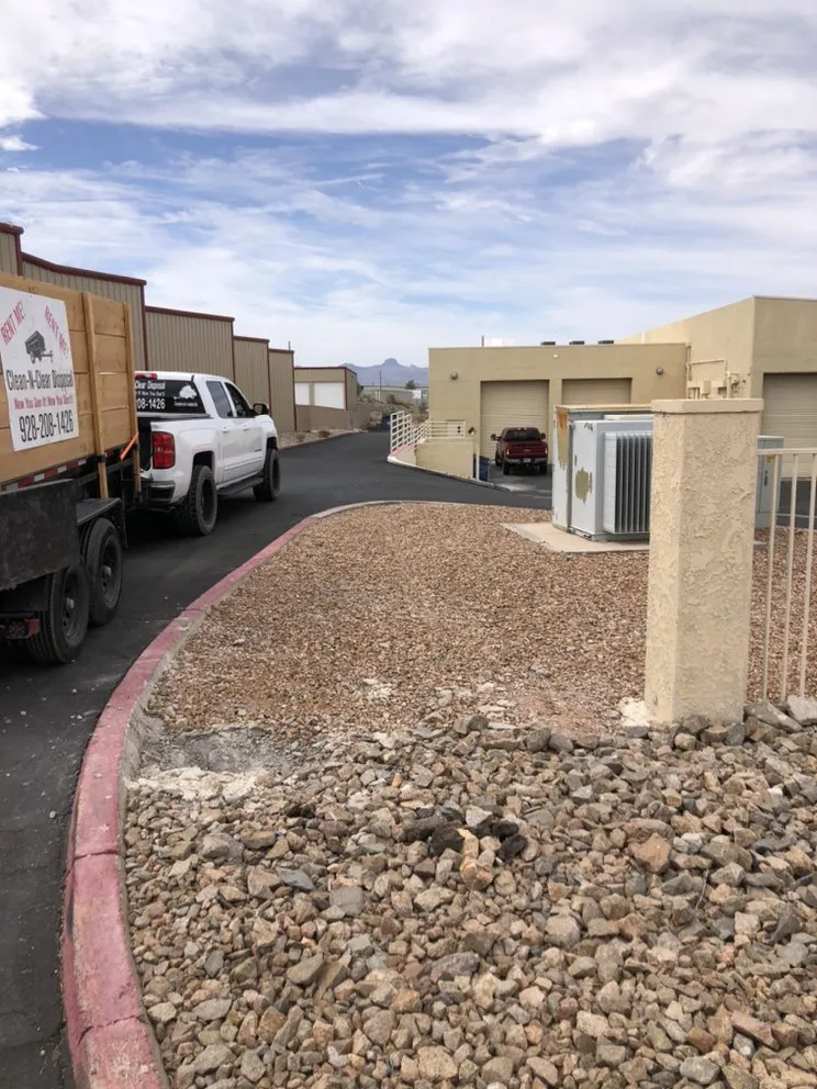 Local yard cleanup service for outdoor upgrades in Lake Havasu City, AZ by Clean N Clear Disposal