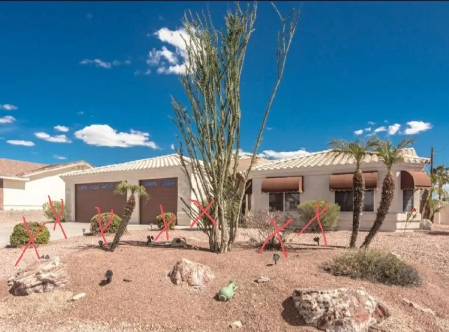 Custom outdoor landscaping for outdoor upgrades in Lake Havasu City, AZ by Clean N Clear Disposal