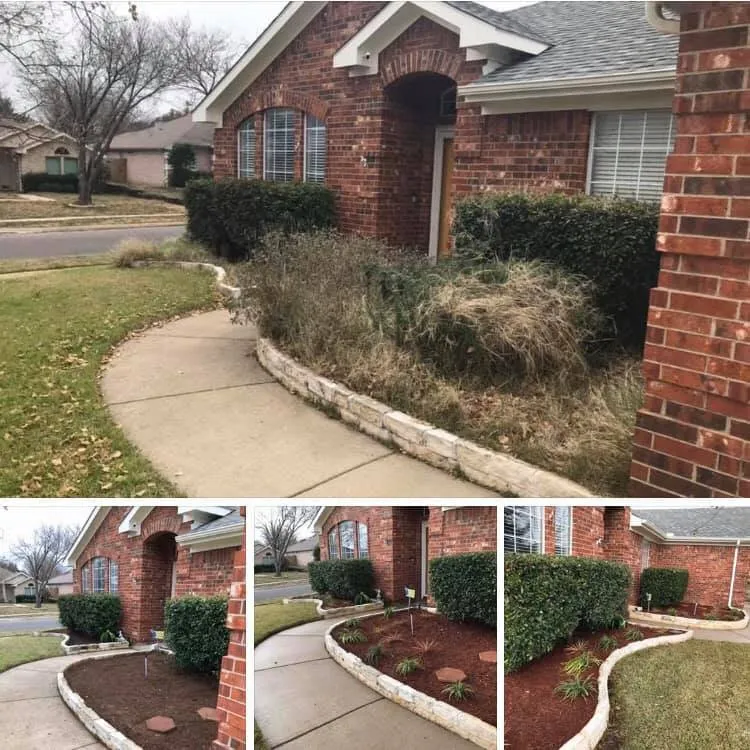 Professional garden landscaping with custom design across Findlay, OH - Clean N Green Lawn Services