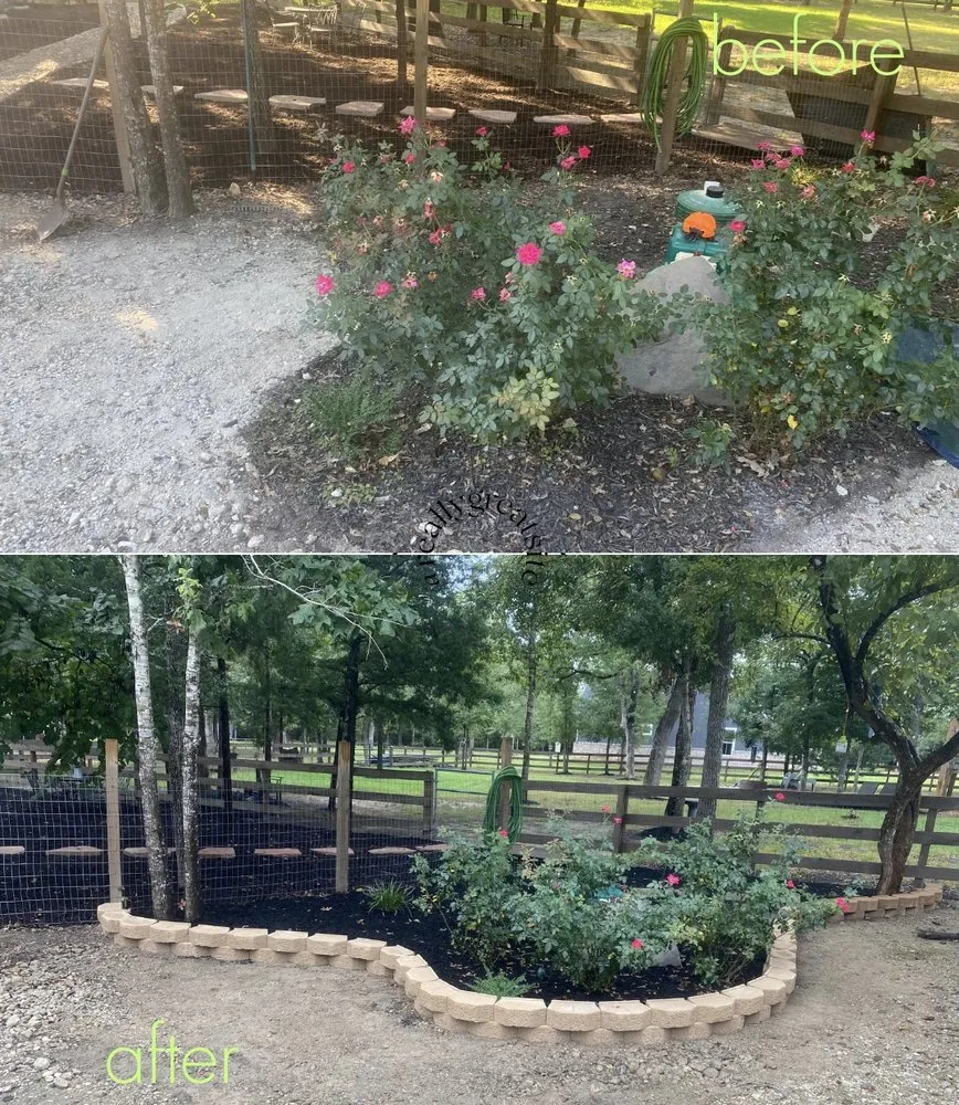 Reliable landscape design in Montgomery, TX by Clean Path Lawn Service