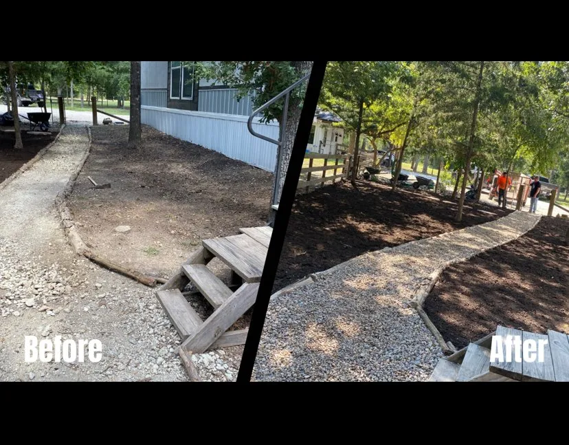 Trusted landscaping services for beautiful yards in Montgomery, TX by Clean Path Lawn Service