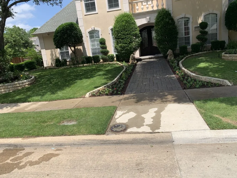 Local lawn mowing service for beautiful yards across Garland, TX - Clean Roots Landscaping