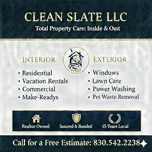 Top-rated landscape installation for residential properties in Canyon Lake, TX by Clean Slate Cleaning