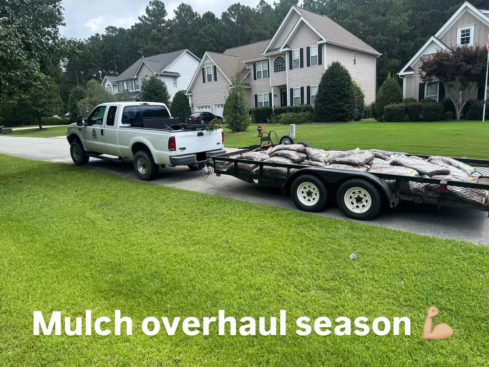 Affordable landscape design for residential properties in Fayetteville, NC by Clean Solutions Pressure Wash And Junk Haul