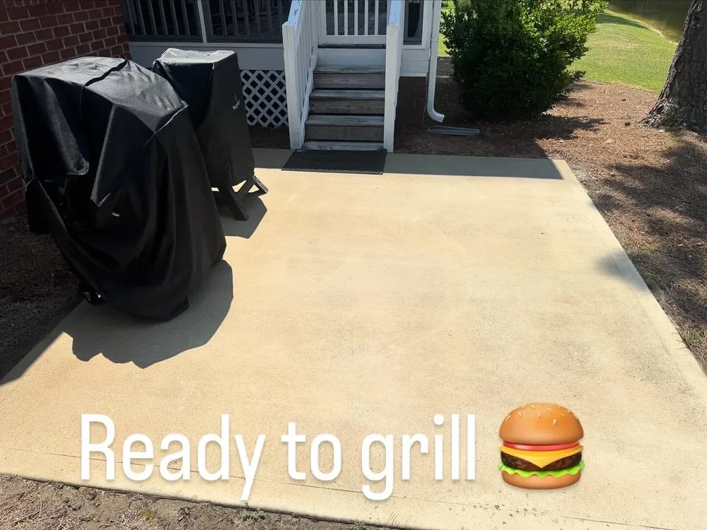 Professional landscape installation for residential properties across Fayetteville, NC - Clean Solutions Pressure Wash And Junk Haul