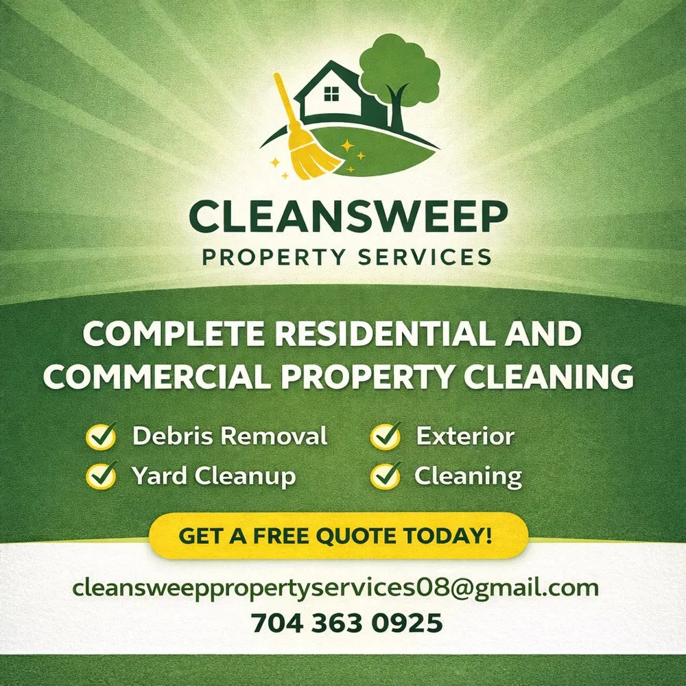 Professional landscape design near you in Charlotte, NC by Clean Sweep Property Services