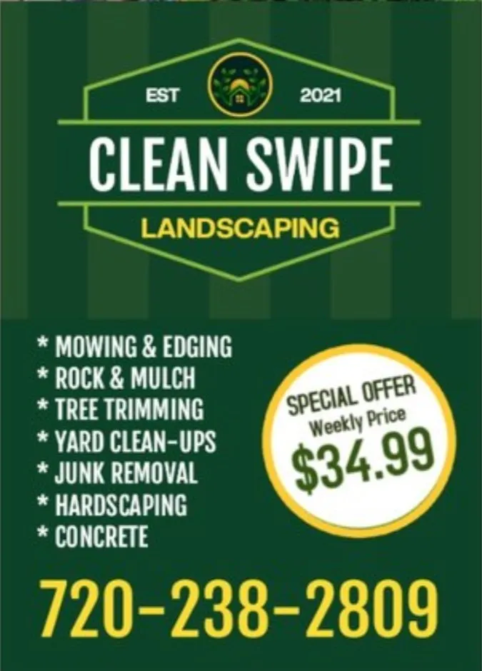 Affordable landscape design in Brighton, CO - Clean Swipe Cleaning Services