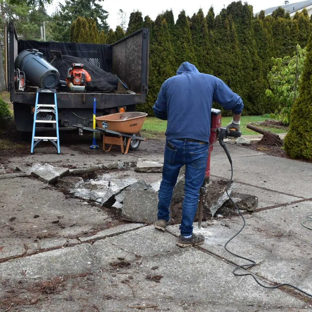 Reliable yard cleanup service for beautiful yards in Port Orchard, WA by Clean Time Landscaping