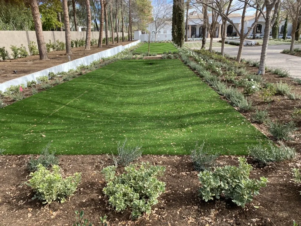 Local garden landscaping with custom design across Mesa, AZ - Clean view Landscape
