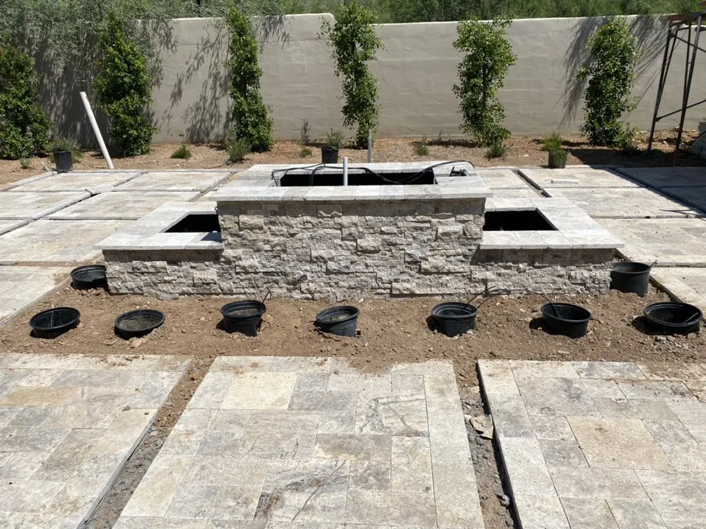 Affordable lawn care service with custom design across Mesa, AZ - Clean view Landscape