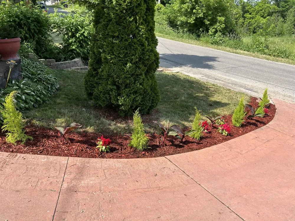 Professional landscape installation in Winona, MN - Cleaned Up Solutions