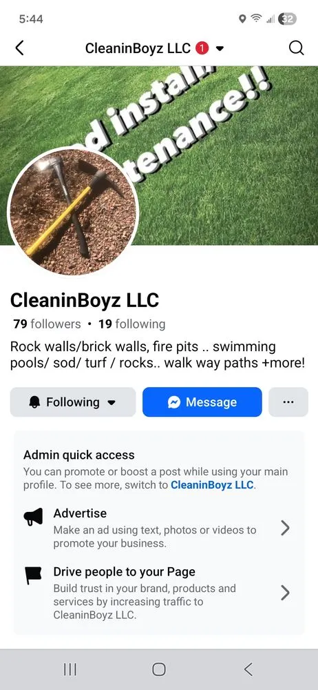 Custom landscape installation with custom design across Las Cruces, NM - CleaninBoyz