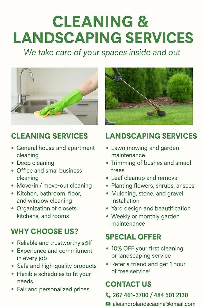 Affordable lawn mowing service in Doylestown, PA - Cleaning & Landscaping services