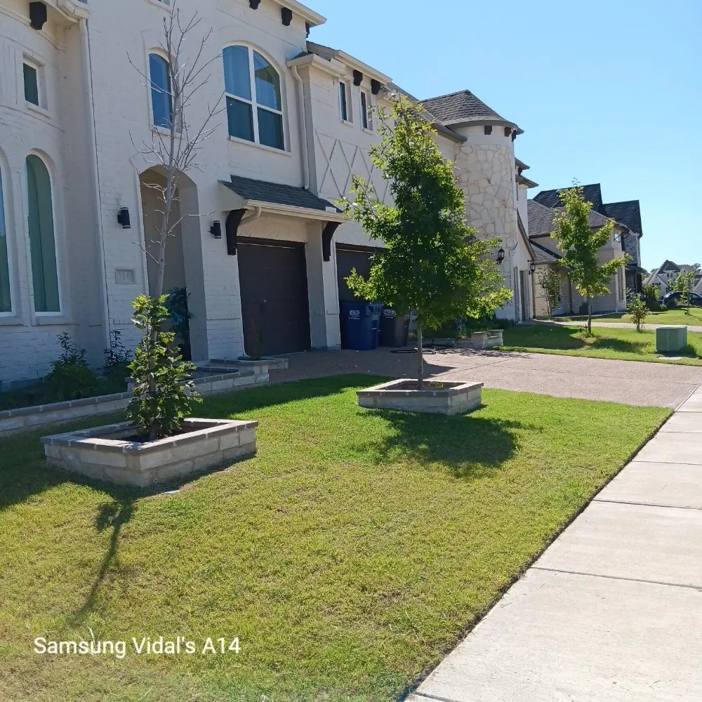 Custom garden landscaping in Garland, TX - Cleanpro Lawncare