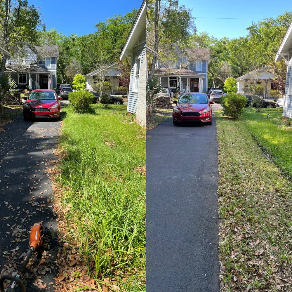 Professional garden landscaping for homes in Mobile, AL by Cleanscapes