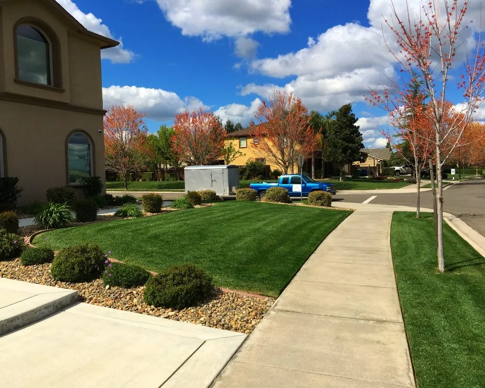 Professional lawn mowing service in Turlock, CA by Cleanscaping