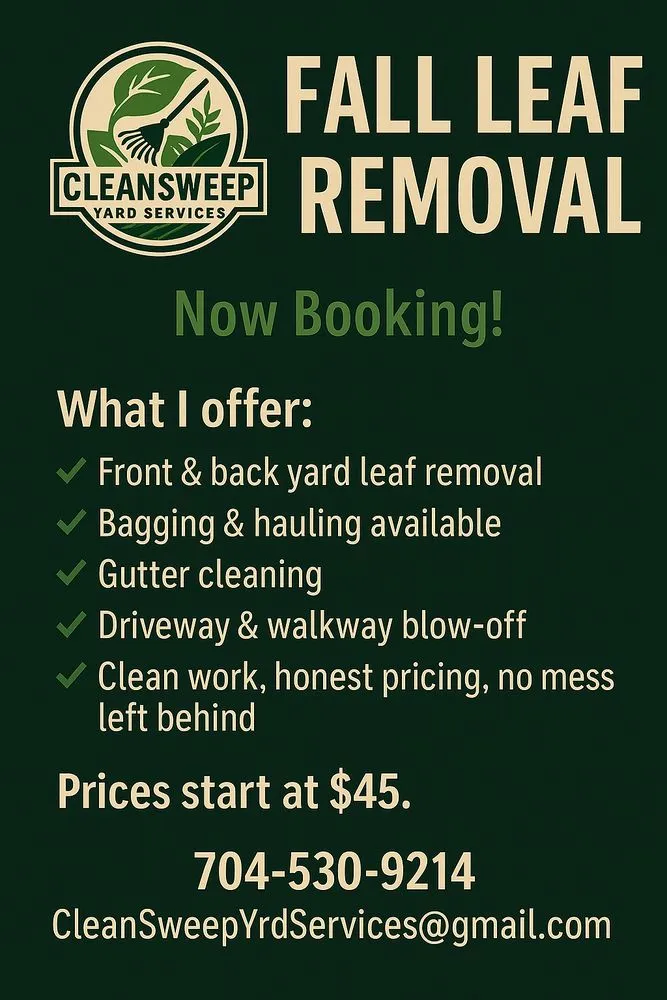 Trusted lawn care service experts serving Lincolnton, NC - CleanSweep Yard services