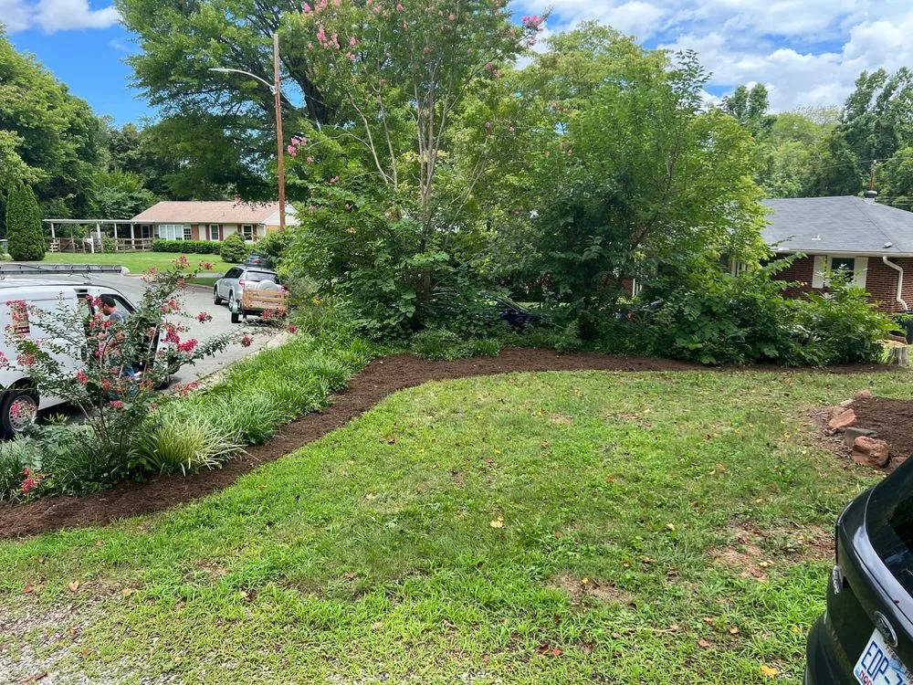 Trusted yard cleanup service with custom design across Greensboro, NC - Clear Advantage Landscaping