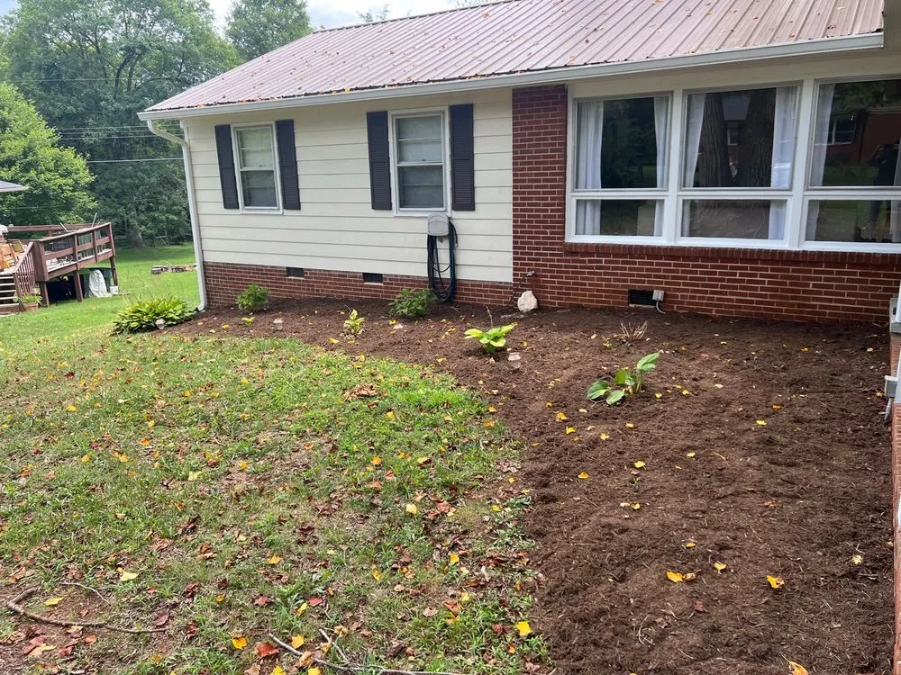 Expert yard cleanup service for outdoor upgrades in Greensboro, NC by Clear Advantage Landscaping