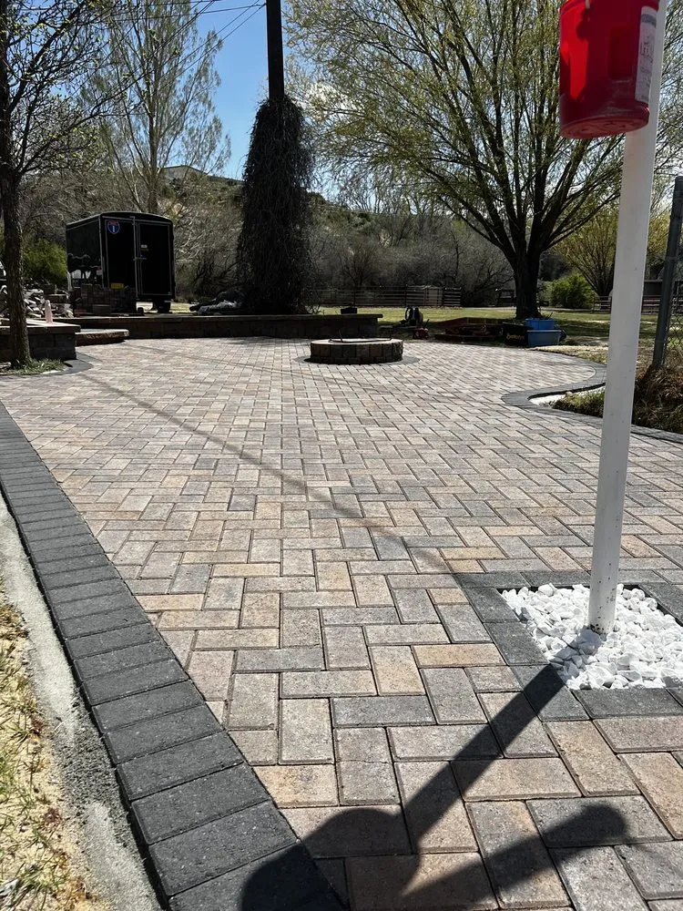 Trusted outdoor landscaping for homes in Farmington, NM by Clear Creek Landscape