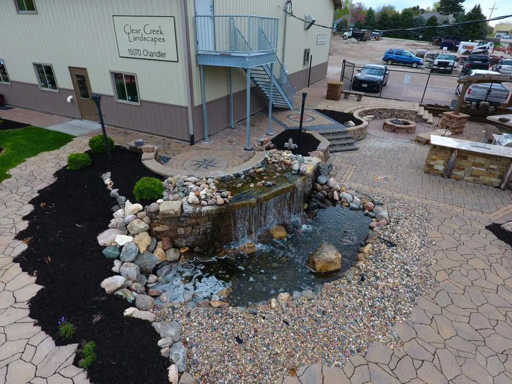 Expert residential landscaping with custom design in Omaha, NE by Clear Creek Landscapes