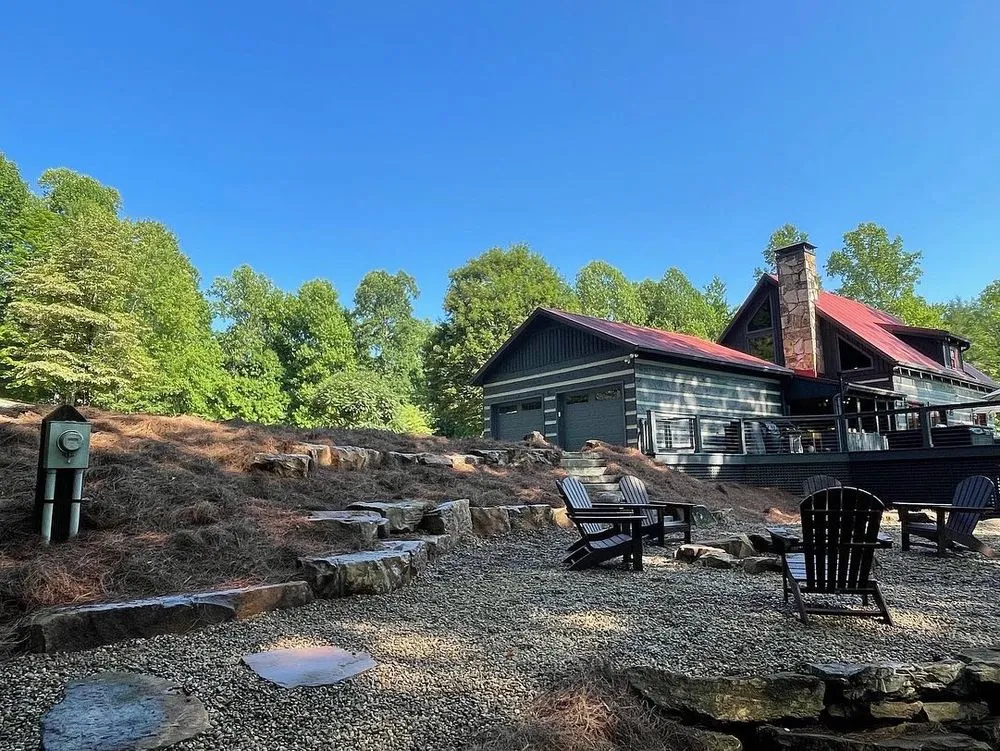 Professional yard maintenance for year-round maintenance in Knoxville, TN by Clear Creek Landscaping