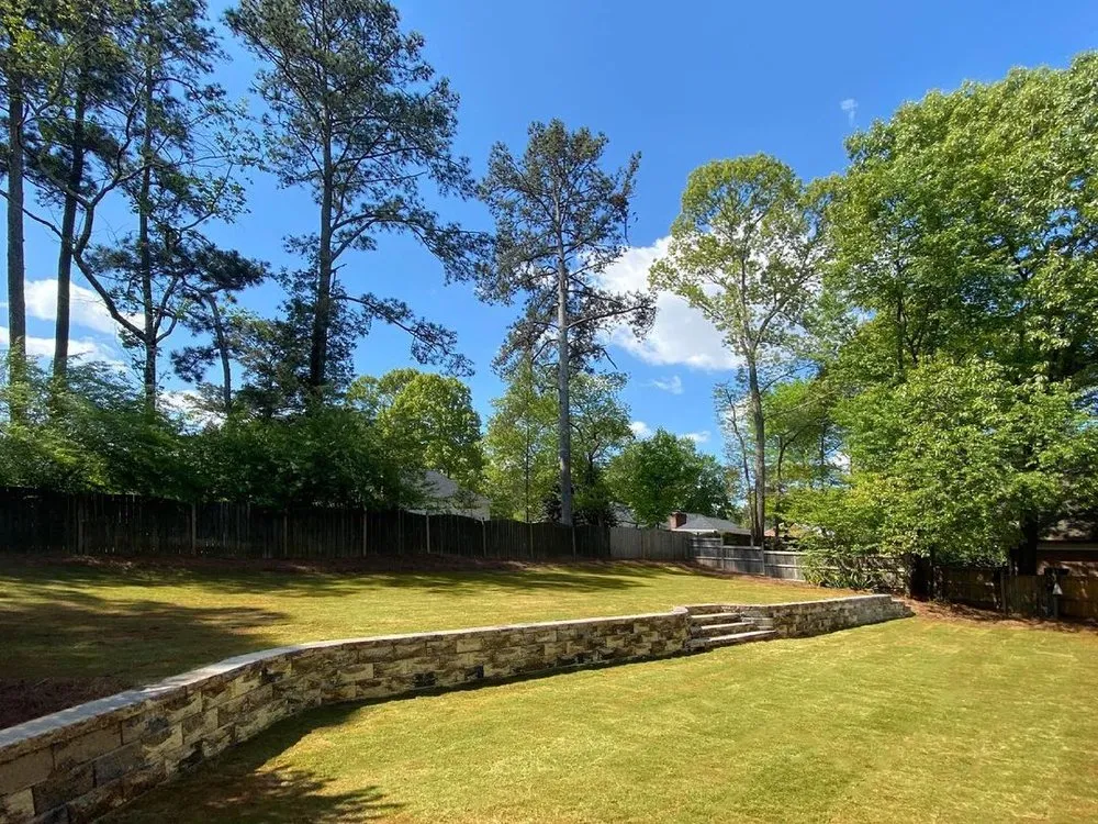 Custom residential landscaping for residential properties across Marietta, GA - Clear Creek Landscaping