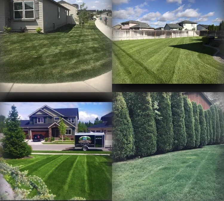 Professional yard maintenance in Spokane, WA by Clear Creek Landscaping