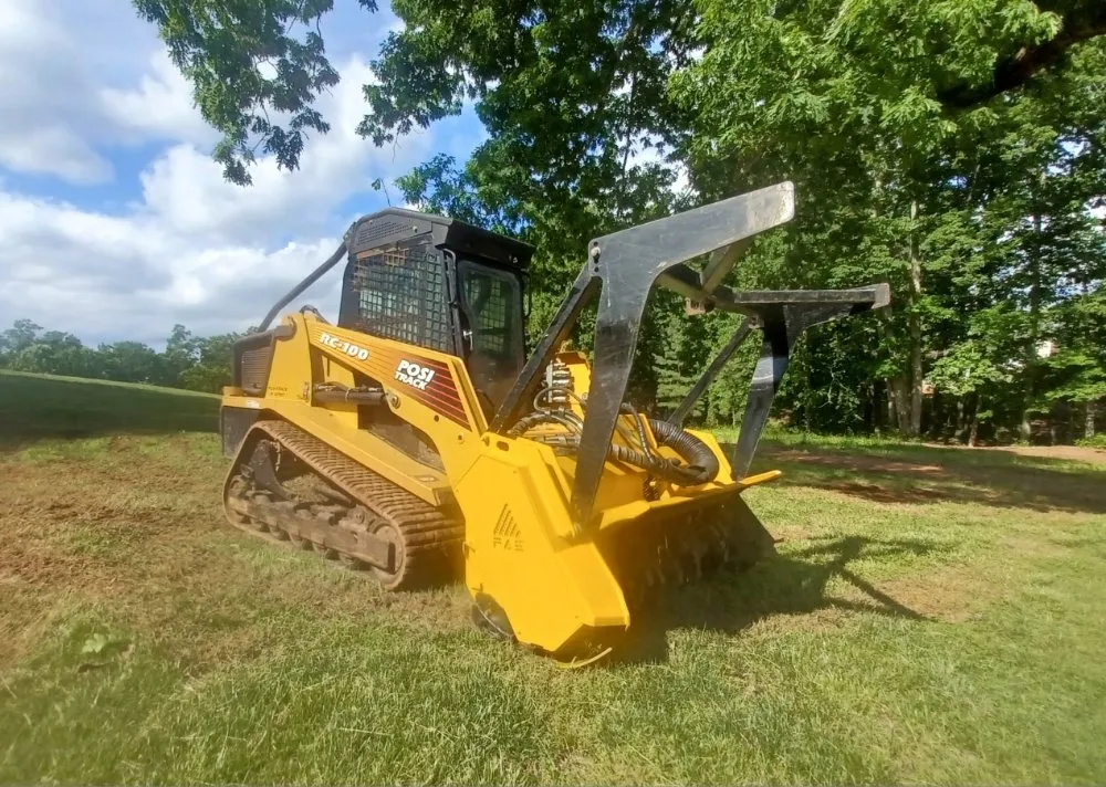 Professional landscape installation in Vale, NC - Clear Cut Grading & Mulching