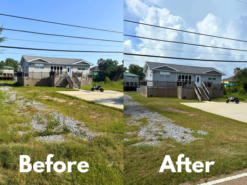Expert yard cleanup service in Slidell, LA by Clear Cut Grounds Maintenance