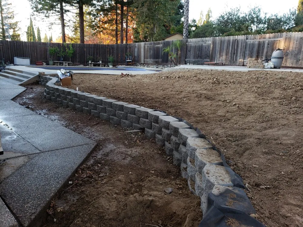 Local landscape installation in Orangevale, CA - Clear Cut Landscaping