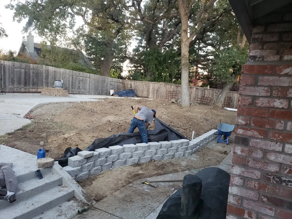 Affordable garden landscaping in Orangevale, CA by Clear Cut Landscaping