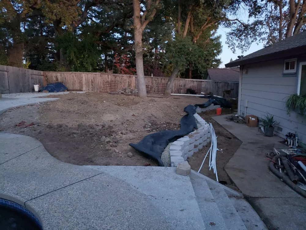 Professional landscape design for residential properties in Orangevale, CA by Clear Cut Landscaping