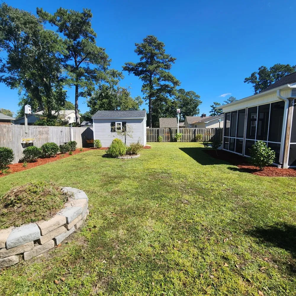 Trusted yard cleanup service for beautiful yards across Wilmington, NC - Clear Cut Landscaping