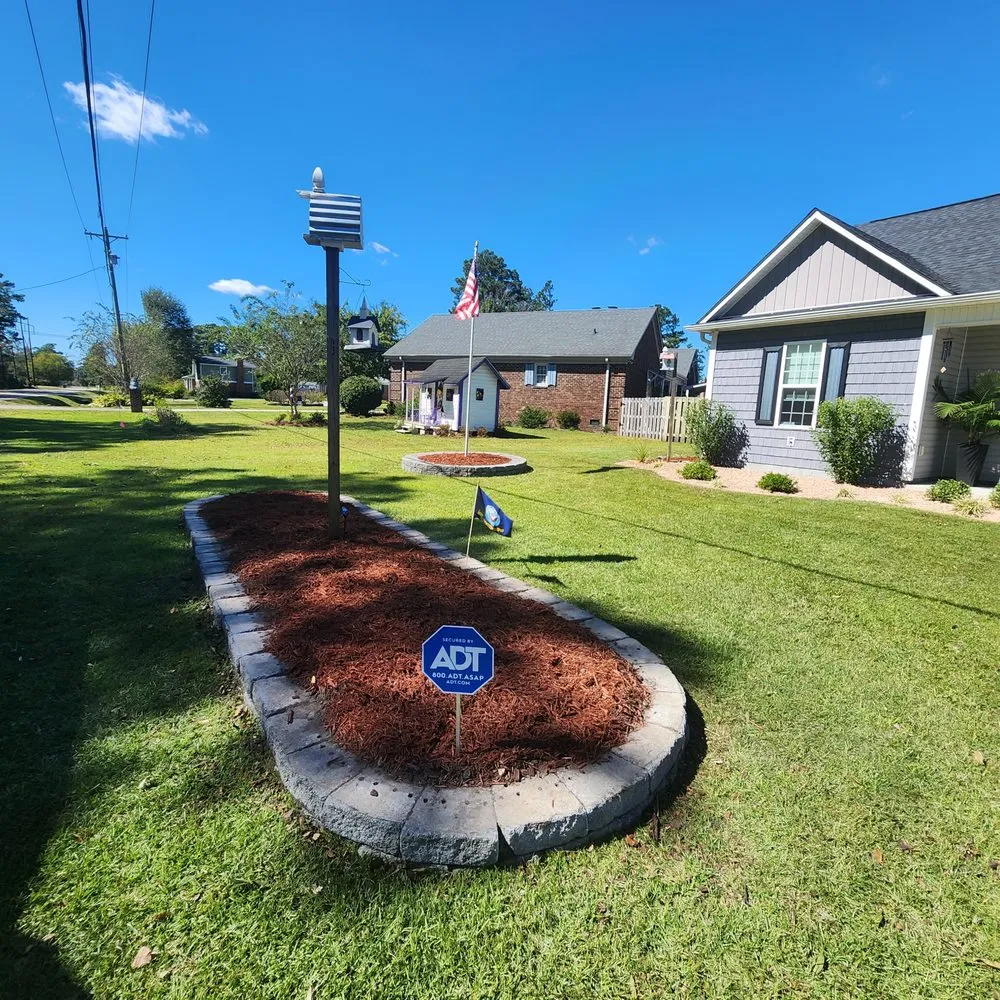 Custom outdoor landscaping near you in Wilmington, NC by Clear Cut Landscaping