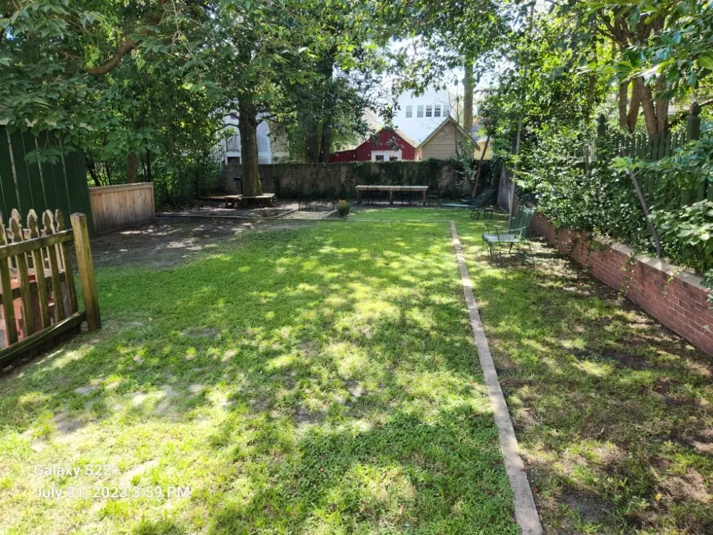 Professional yard cleanup service for homes in Wilmington, NC by Clear Cut Landscaping