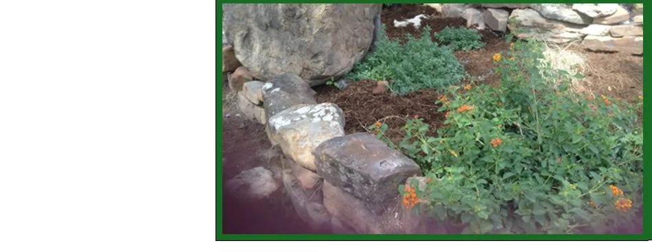 Expert landscape installation with custom design in Aledo, TX by Clear Fork Materials