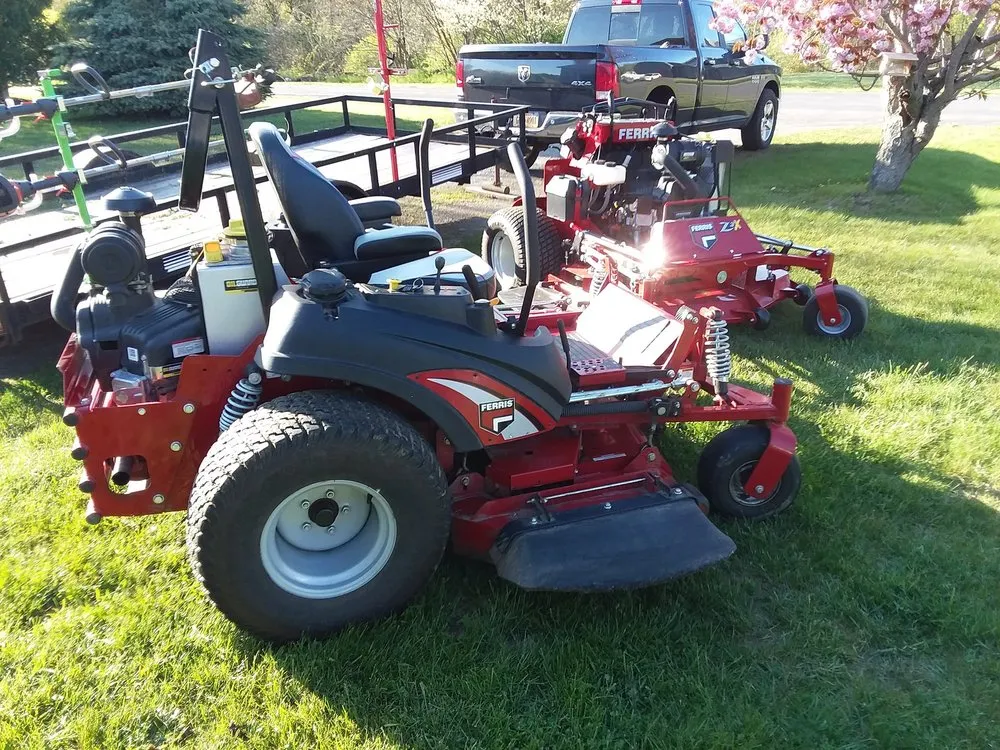 Professional lawn mowing service with custom design across Hannibal, NY - Clear Image