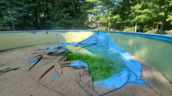 Clear View Pools and Landscape Logo