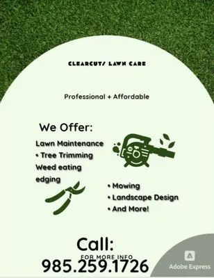 ClearCutz Lawncare Logo