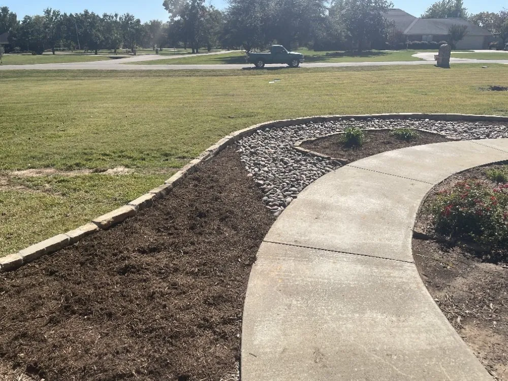 Affordable outdoor landscaping with custom design in Sulphur Springs, TX by Clearer Image