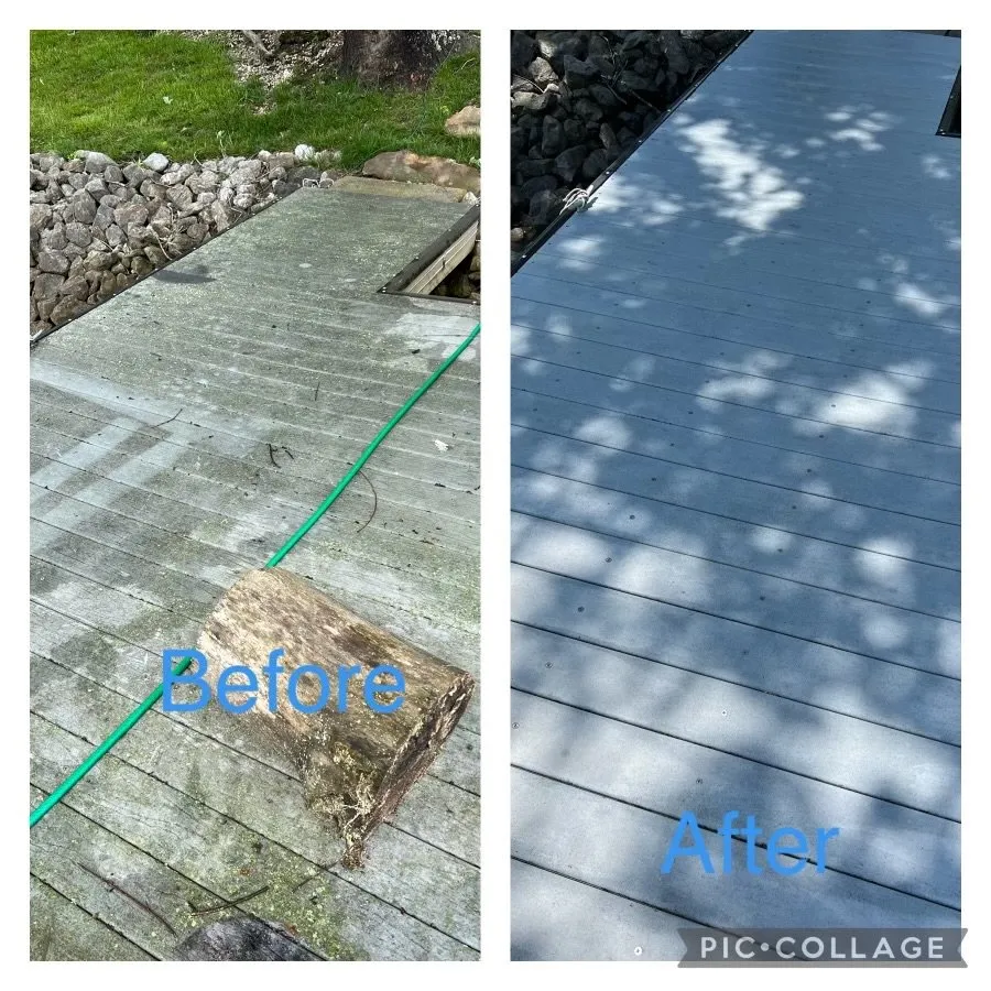 Custom outdoor landscaping for homes in LaFollette, TN by Clears Pressure Washing