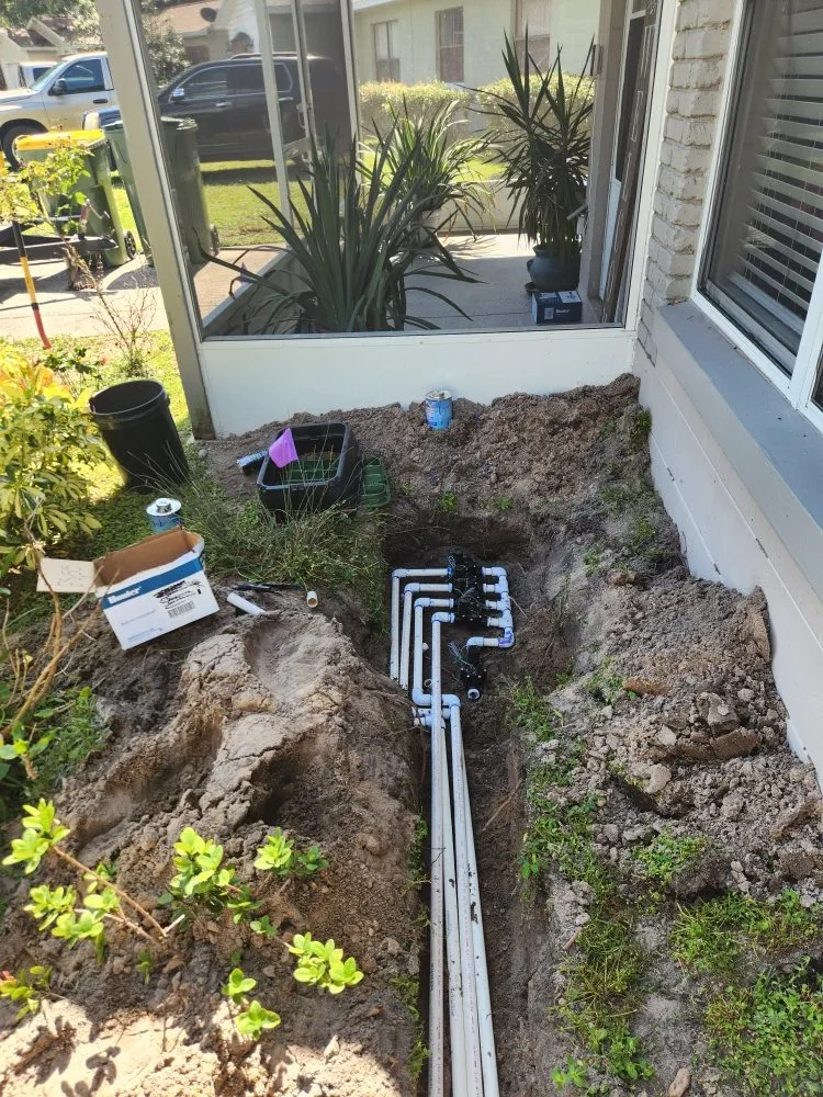 Custom garden landscaping for homes across Orlando, FL - ClearStream Irrigation