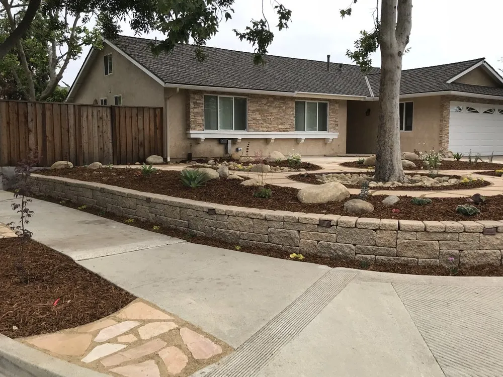 Top-rated landscape design for year-round maintenance in Santa Barbara, CA by Clearview Landscaping